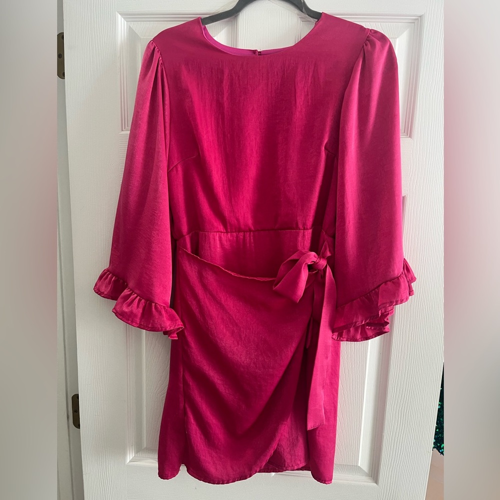 Peach Love California Pink Mini Dress